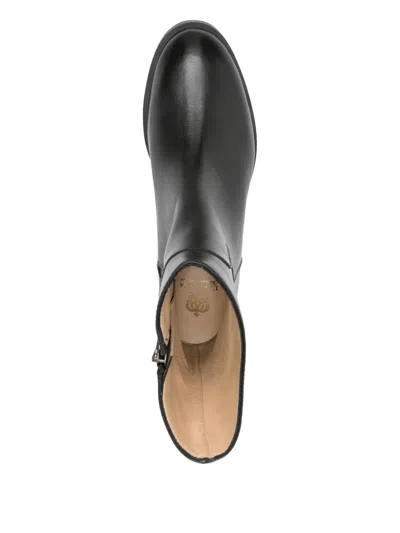 L Arianna Zip-fastening Boots In Black