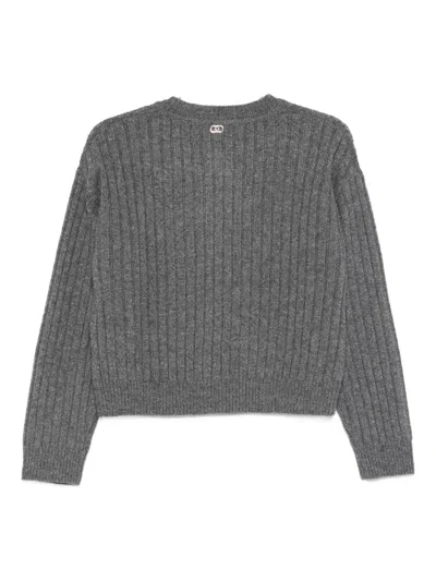 Liu •jo Sweatshirt Liu Jo Woman Color Grey In Gray