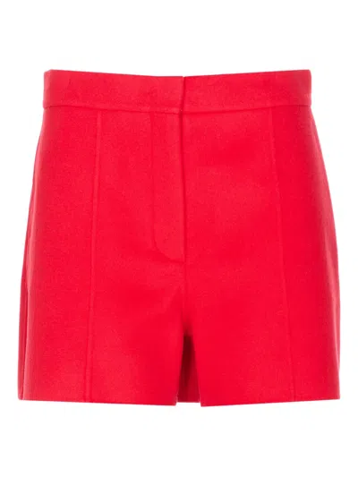 Sportmax Buono Bermuda And Short Red In Red