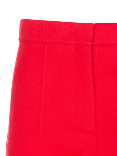 Sportmax Buono Bermuda And Short Red In Red