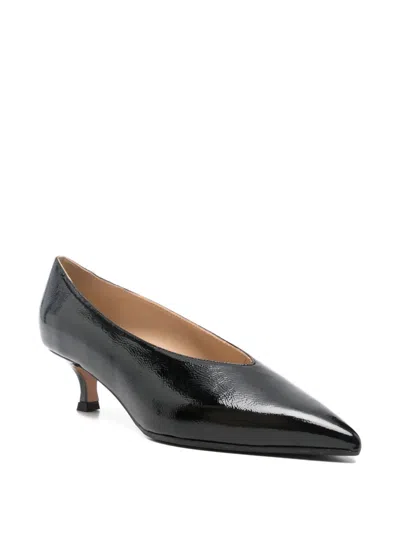 Fabio Rusconi Pointed-toe Heeled Pumps In Black