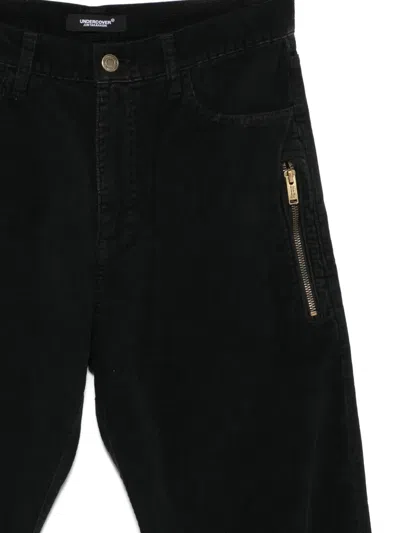 Undercover Straight-leg Trousers In Black