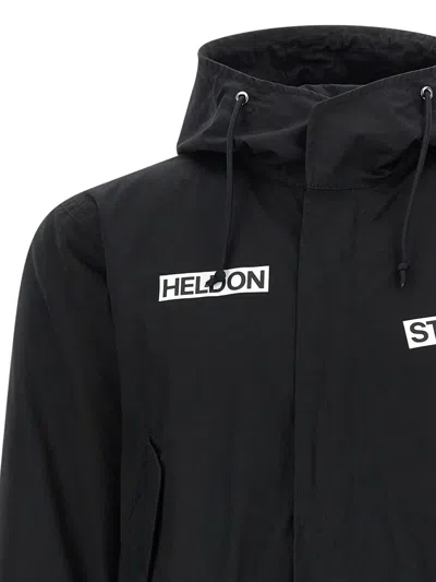 Undercover Heldon 2-in-1 Parka Coat In Black