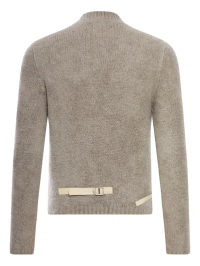 Magliano Wool Blend Sweater With Aesthetic Details In Gray