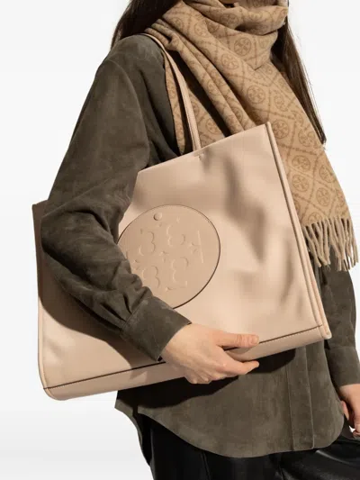 Tory Burch Ella Small Nylon Tote Bag In Rose Silk In Pink