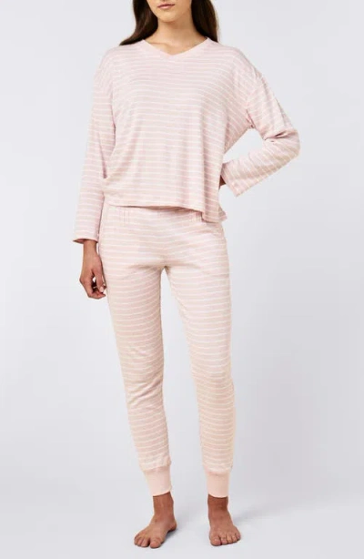 Papinelle Pia Long Pajamas In Pink