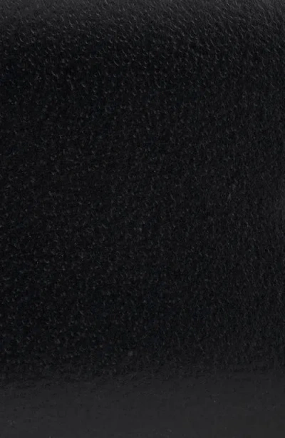 Nordstrom Alia Plaque Buckle Leather Belt In Black