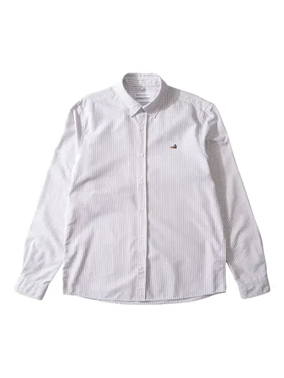 Dean Edmonds Bd Striped Shirt In White