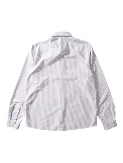 Dean Edmonds Bd Striped Shirt In White