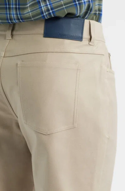 Mizzen + Main Mizzen+main Mayfield Slim Fit Five-pocket Twill Pants In Neutral
