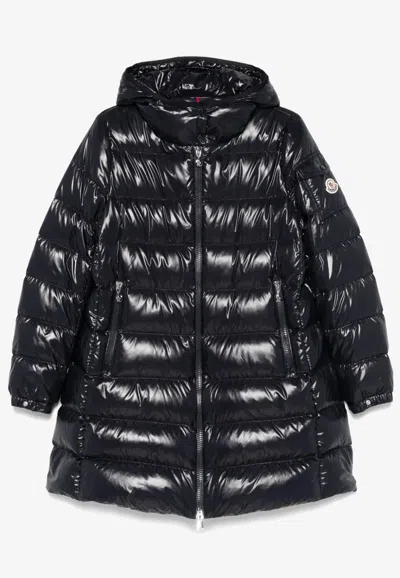 Moncler Courcelles Down Jacket In Black