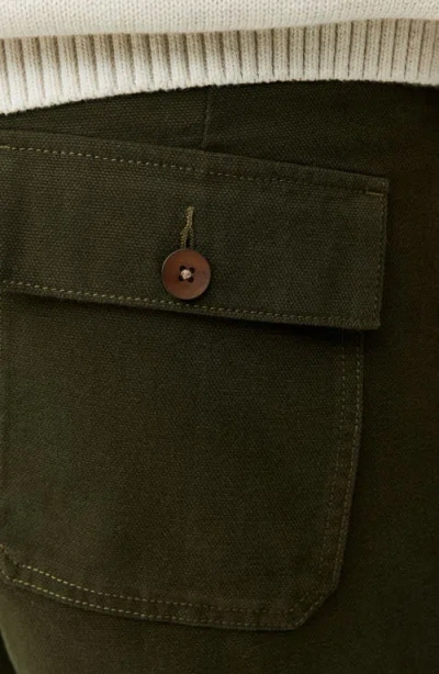 Rodd & Gunn Clyde Relaxed Fit Cotton Canvas Pants In White