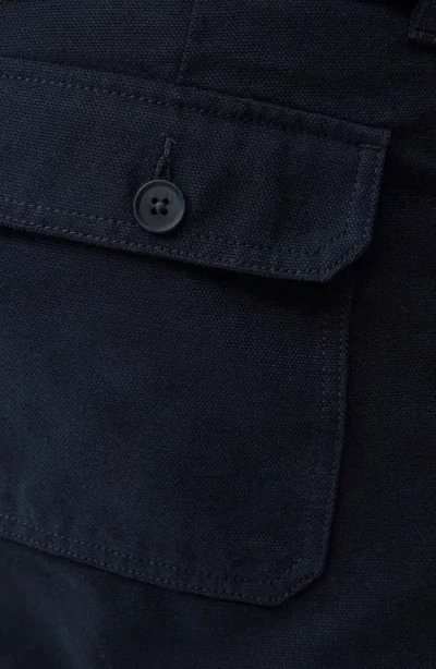 Rodd & Gunn Clyde Relaxed Fit Cotton Canvas Pants In Black