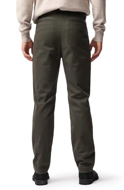 Rodd & Gunn Fielding Pleated Tapered Cotton Twill Chinos In Brown
