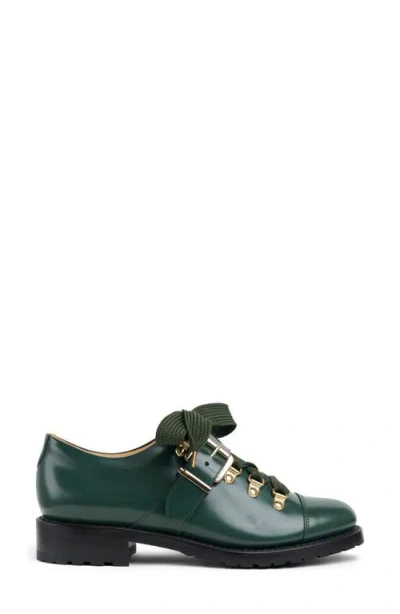 The Office Of Angela Scott Mr. Logan Cap Toe Oxford In Green