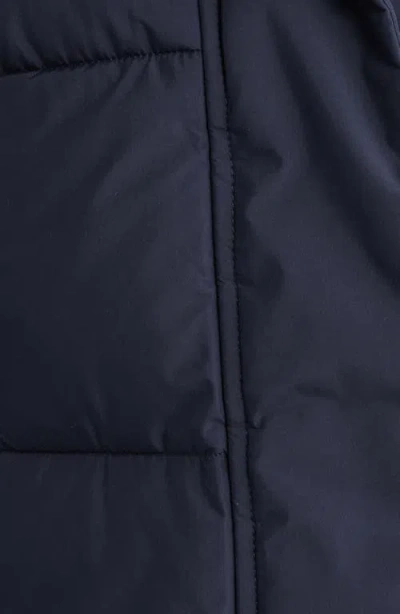 Save The Duck Bethany Waterproof Hooded Quilted Parka In Blue