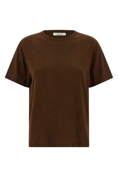 Entire Studios 'mini Tee' T-shirt In Brown