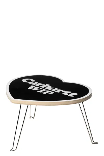 Carhartt Heart-shape Logo-detail Table In Black