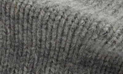 Damson Madder Wool Beret With Bow Accent In Gray