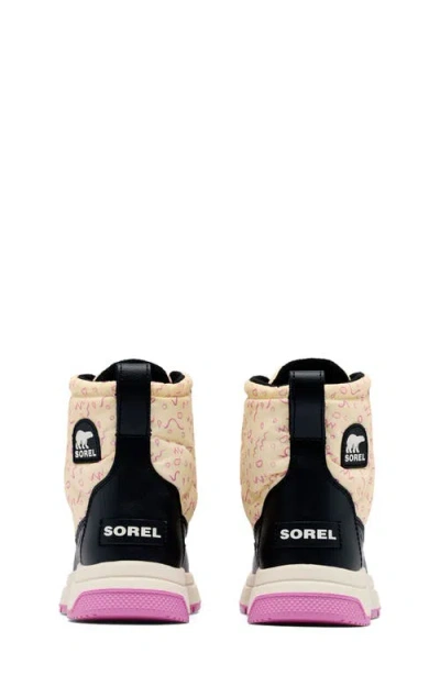 Sorel Kids' Whitney Iii Waterproof Mid Boot In Neutral