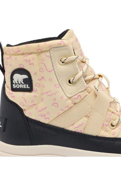 Sorel Kids' Whitney Iii Waterproof Mid Boot In Neutral