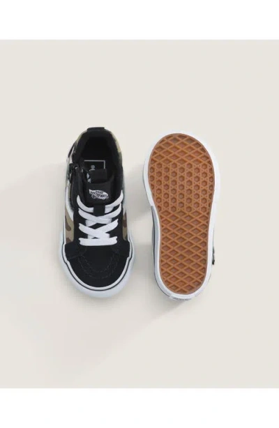 Vans Kids' Sk8-hi Reissue Side Zip Sneaker In Multi