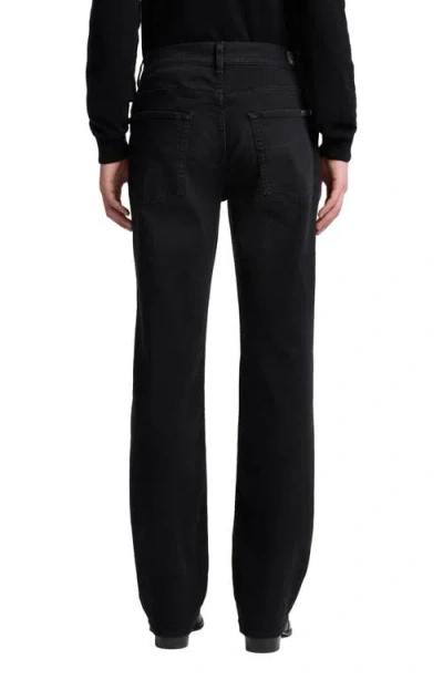 7 For All Mankind Austyn Straight Fit Jeans In Richey In Black