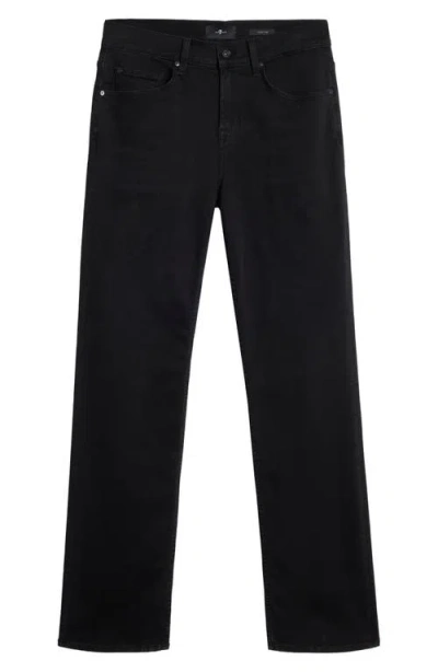 7 For All Mankind Austyn Straight Fit Jeans In Richey In Black