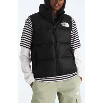 The North Face 1996 Retro Nuptse Puffer Vest In Black