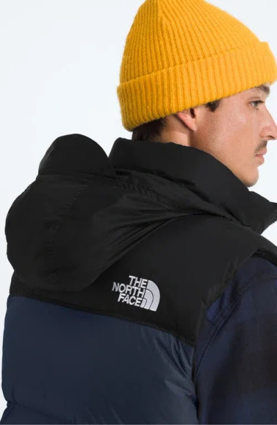 The North Face Sleeveless Down Jacket Nuptse 1996 In Blue