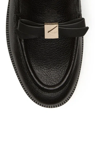 Kate Spade Women's Deco Bow Loafers In Black