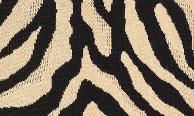 Nic + Zoe Nic+zoe Animal Jacquard Knit Skirt In Multi