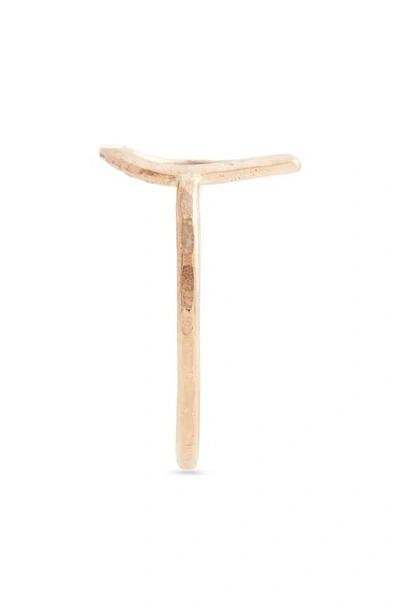 Nashelle Horseshoe Ring In Gold