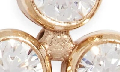 Nashelle Cubic Zirconia Stud Earrings In Brown