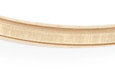 Nashelle Signature Large Hammered Hoop Earrings In Brown