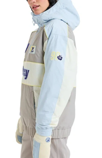 Roxy Chloe Kim Anorak In Gray