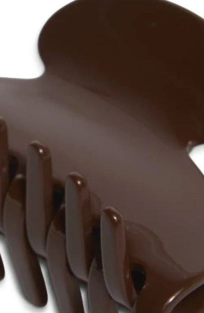 France Luxe Couture Claw Clip In Brown