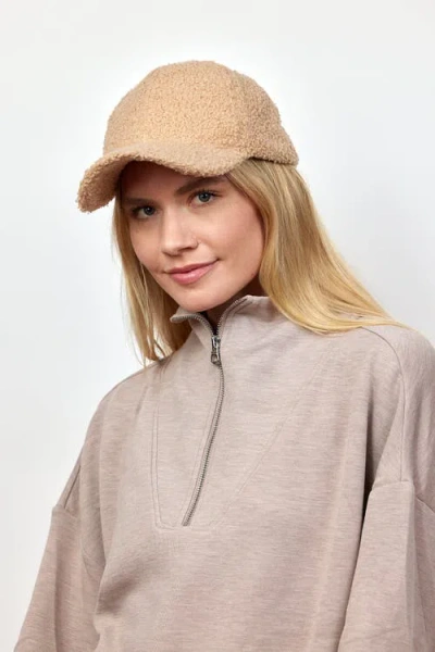 Hat Attack Sherpa Cap In Brown