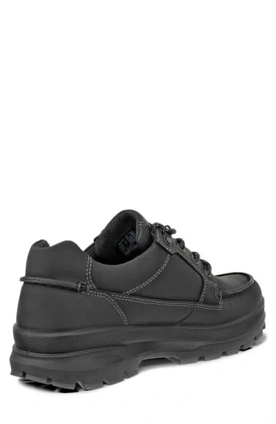 Ecco Track Waterproof Moc Toe Derby In Black
