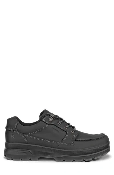 Ecco Track Waterproof Moc Toe Derby In Black