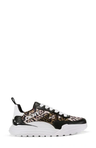 Dkny Women's Zanira Lace Up Sneaker In Multi