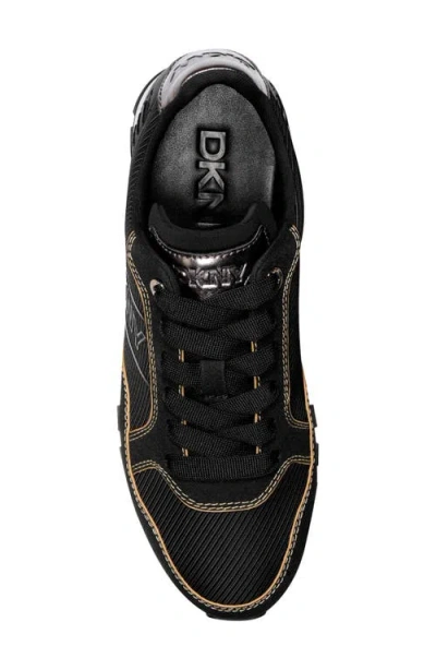 Dkny Falina Low Top Sneaker In Black