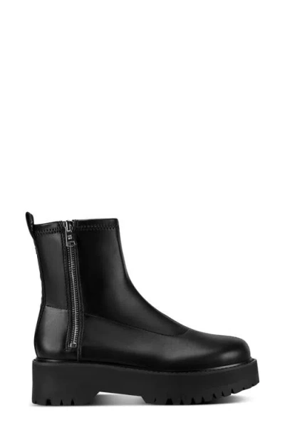 Dkny Balthild Lug Sole Bootie In Black
