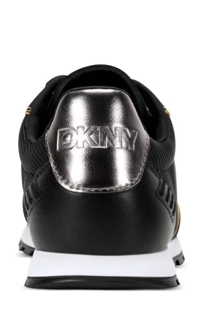 Dkny Falina Low Top Sneaker In Black