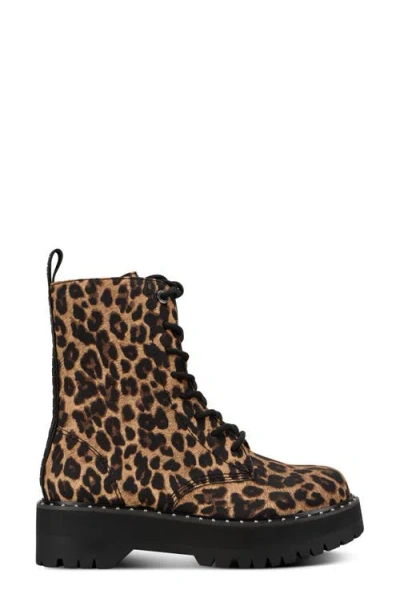 Dkny Batu Platform Boot In Animal Print