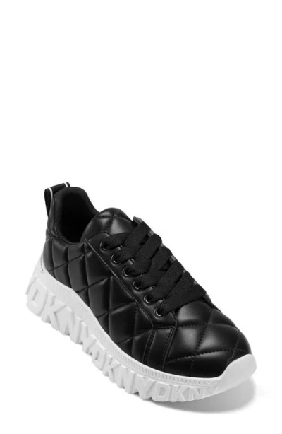 Dkny Lathen Platform Sneaker In Black