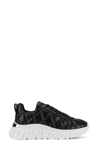 Dkny Lathen Platform Sneaker In Black