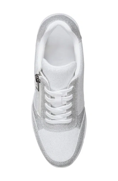 Dkny Sorvino Wedge Sneaker In White