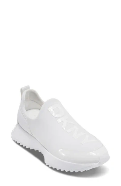 Dkny Nallen Slip-on Sneaker In White