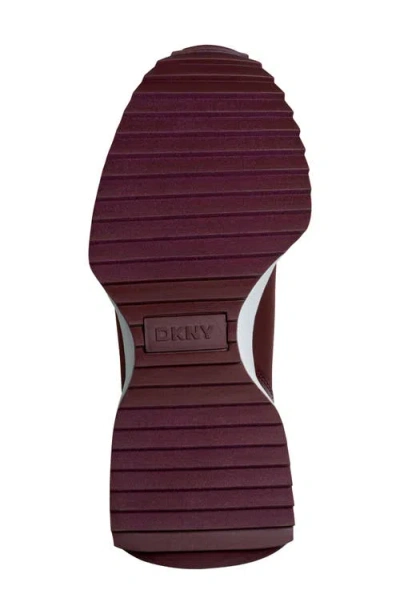 Dkny Nallen Slip-on Sneaker In Burgundy